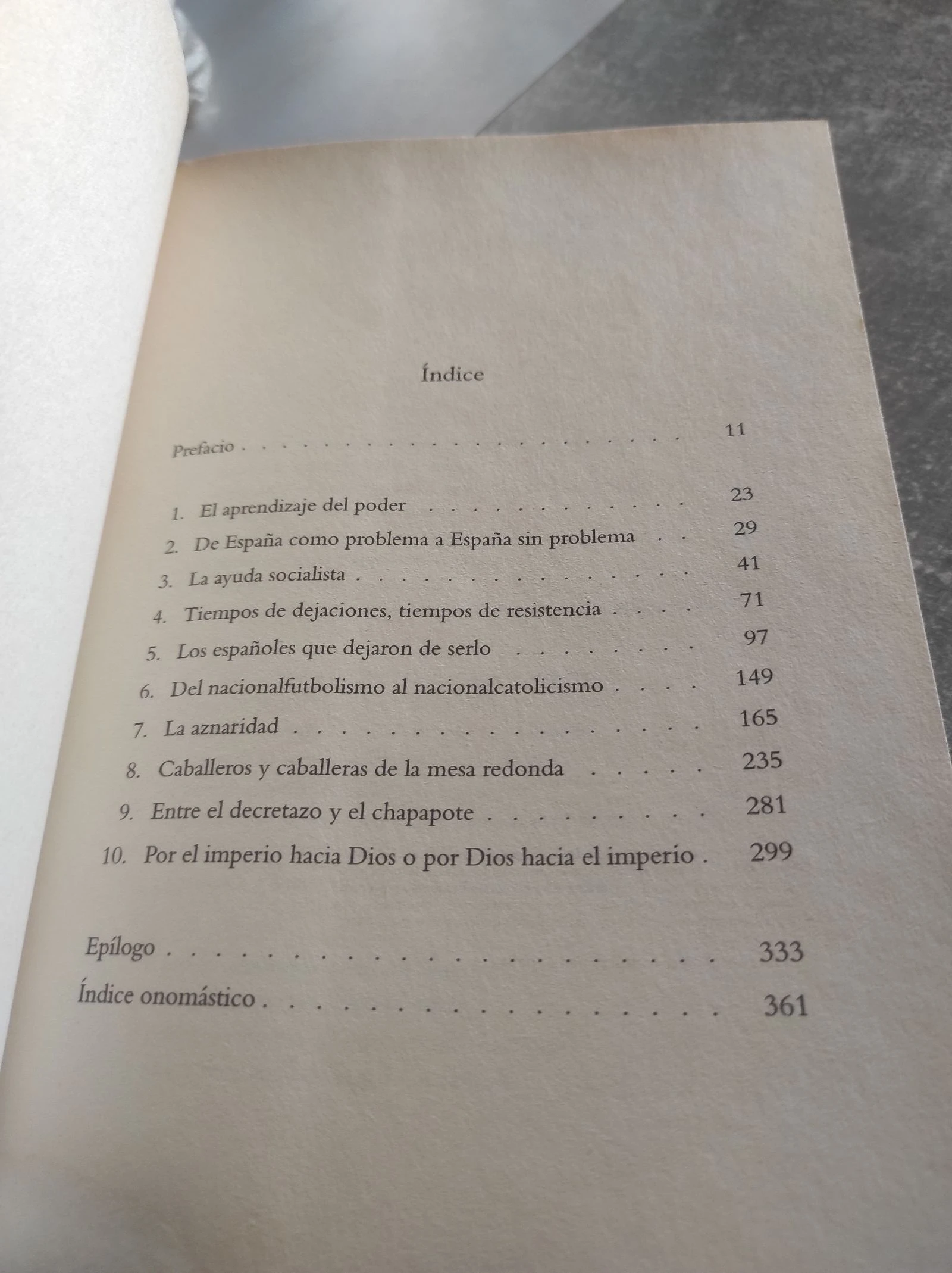 De aznaridad por dios, Manuel Vázquez Montalbán 2003 – photo 3